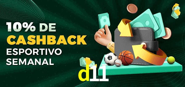 10% de bônus de cashback na d11